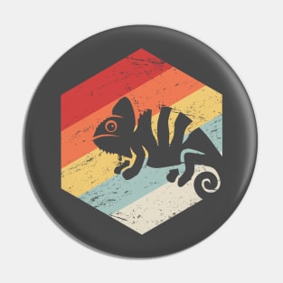 Retro Vintage Chameleon Pin