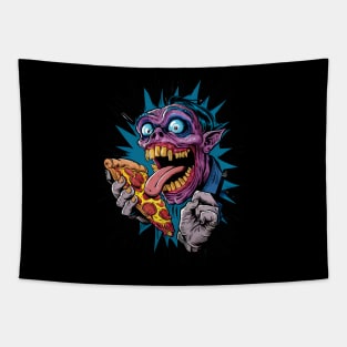 Pizza Monster’s Delight Tapestry