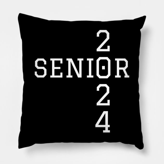 Senior 2024 graduation design Pillow by Apparels2022