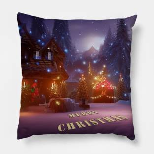 Christmas Night Pillow