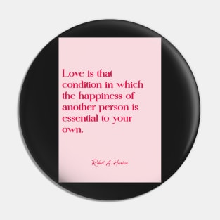Best love quotes - Robert a. heinlein Pin