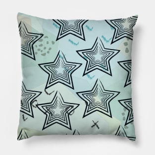 Retro Star Pillow