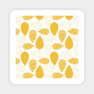 Golden leaves Magnet