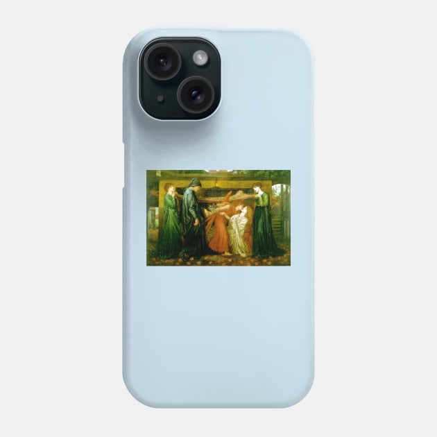 Dante's Dream - Dante Gabriel Rossetti Phone Case by forgottenbeauty