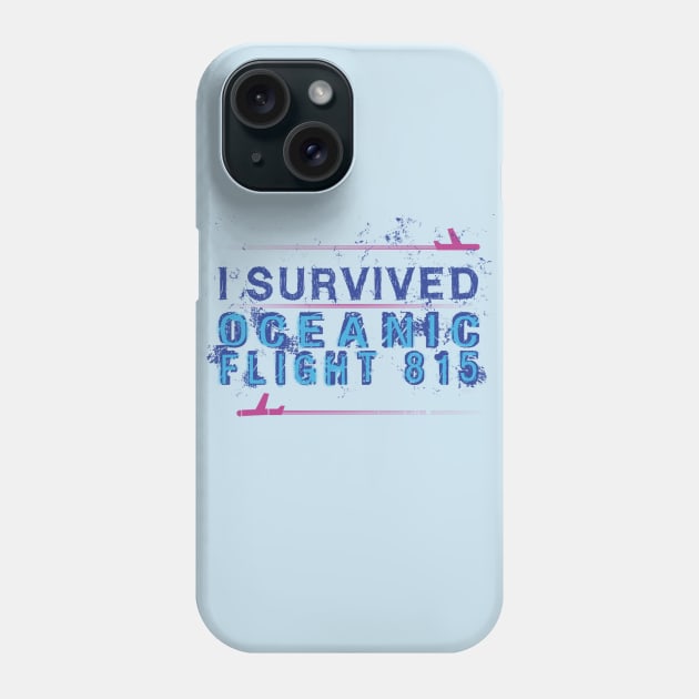 I survived "Flight 815" Phone Case by JohnLucke