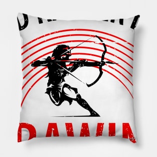 Arrow and bow Pillow