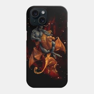 Satyr vs Manticore Phone Case