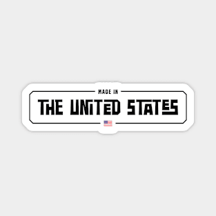 Made in the United States of America (Dark edition) Magnet