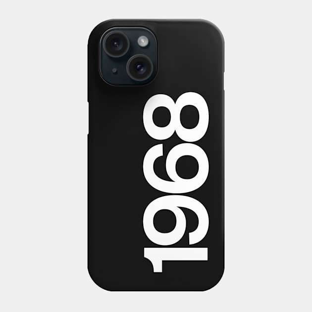 1968 Phone Case by Monographis