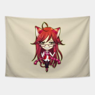 Grell in Wonderland Tapestry