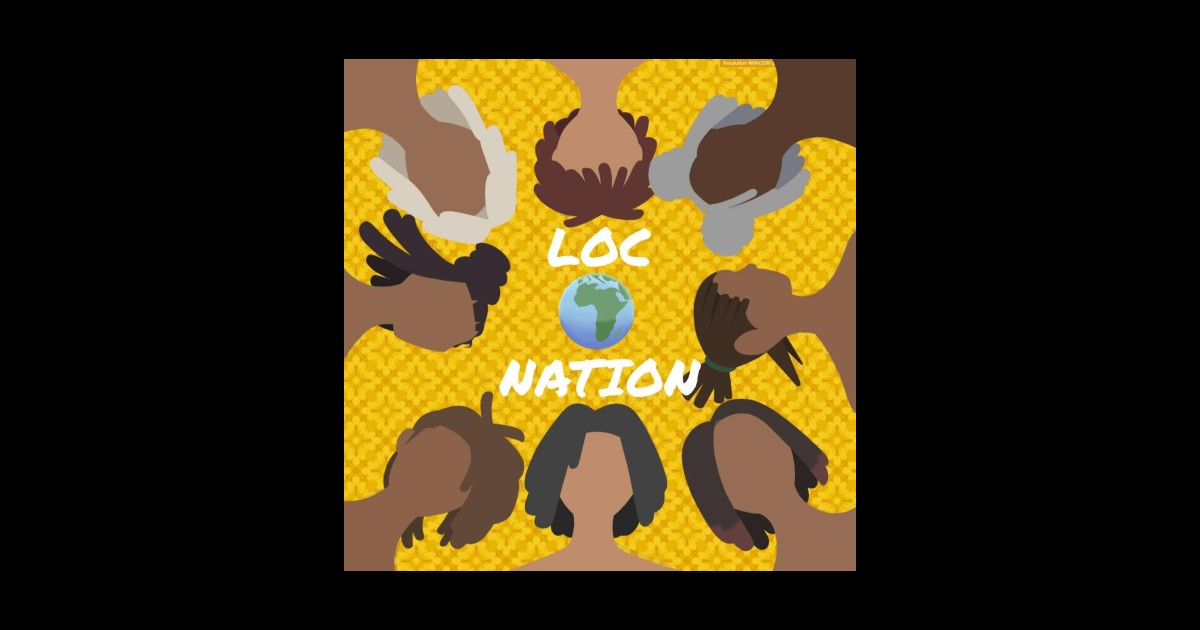 Loc Nation (Festive Variant) - Dreadlocks Hair - Posters and Art Prints ...