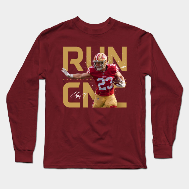 Run CMC 49ers Women's Long Sleeve Shirt 49ers Gifts for Her