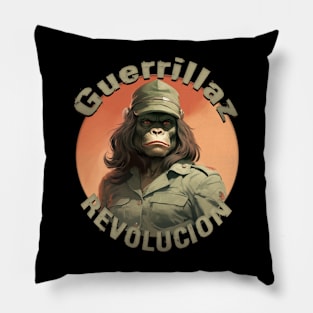 Guerrillaz Revolucion #10: Embrace the Revolution for Change Pillow