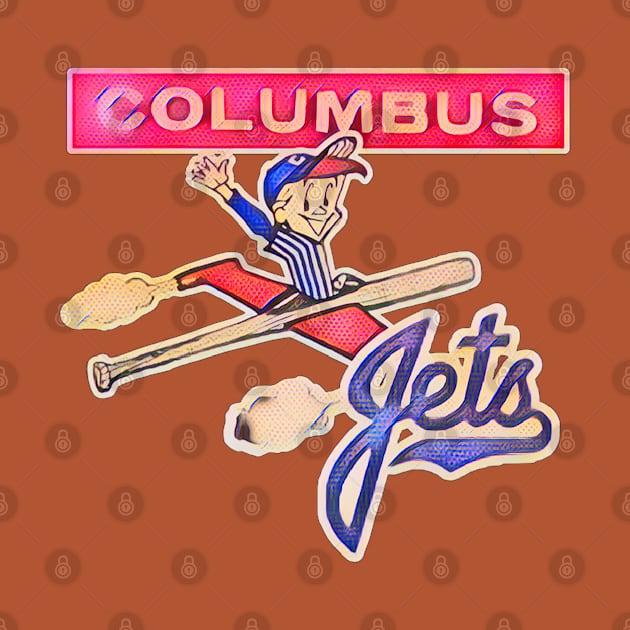 Columbus Jets Baseball by Kitta’s Shop