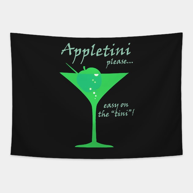 Appletini Tapestry by Uwaki