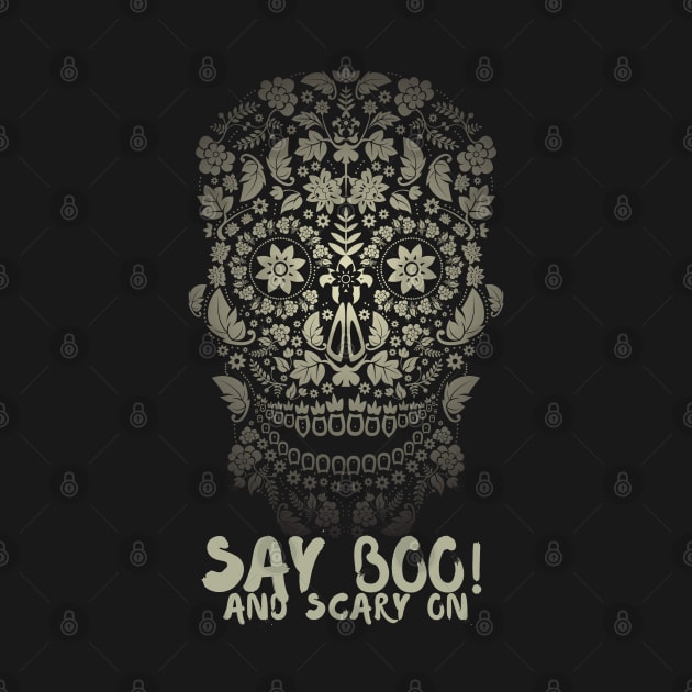 Say boo and scary on by Kachanan@BoonyaShop