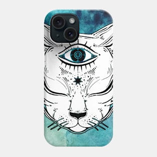 Egyptian cat Phone Case