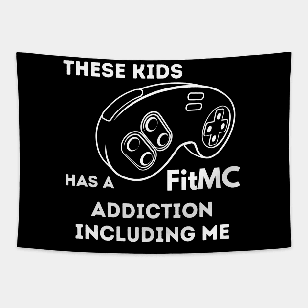 FitMC Addiction Tapestry by MammaSaid