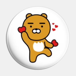 KakaoTalk Friends Hello! Ryan (카카오톡 라이언) Pin