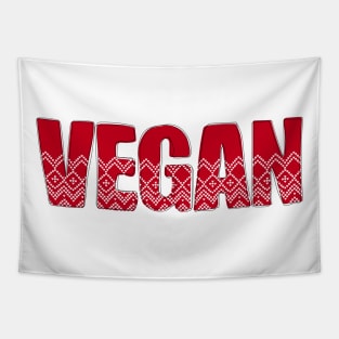 Vegan Christmas | Minimalist Xmas | Animal Rights Tapestry