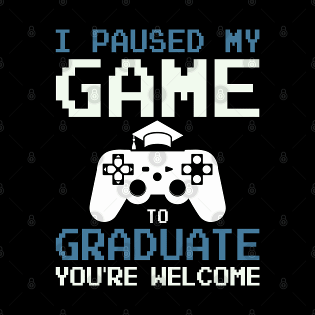 Game Lover Graduate Proud of Class of 2023 Senior Graduation by Gendon Design