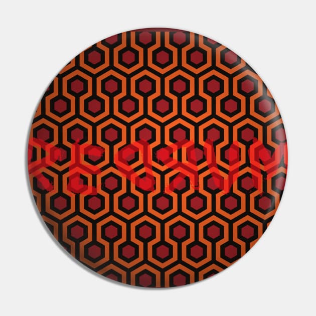 The Shining Carpet Pin by CosmeticMechanic