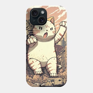 Cuteness Catzilla Phone Case