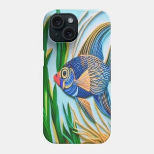 Quilled Fish Phone Case