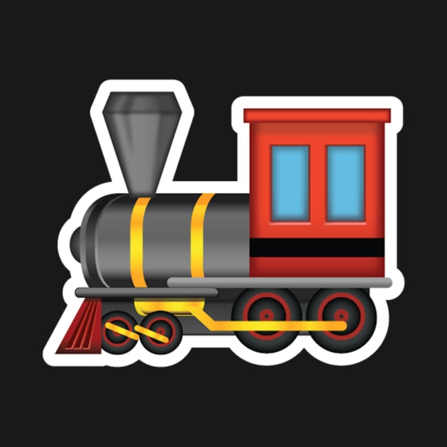 Steam Train Emoji by ontherails