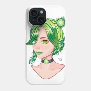 lemon girl Phone Case