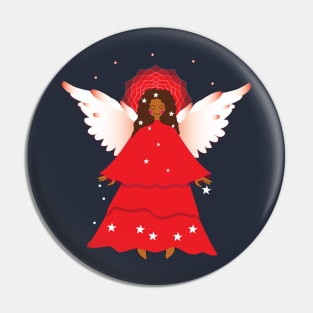 Angel Red Pin