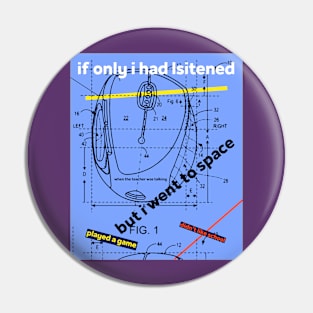 #29 mouse diagram - if only i had listened when the teacher was talking but i went to space Pin