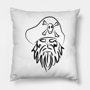 Abstract pirate Pillow