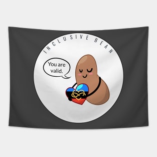 Alternate Poly Flag: Inclusive Bean Tapestry