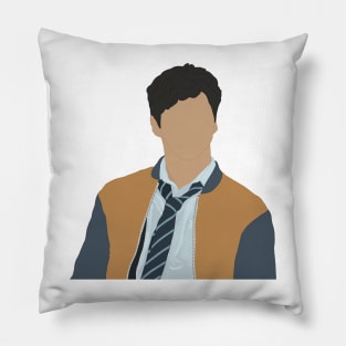 the kissing booth marco design Pillow