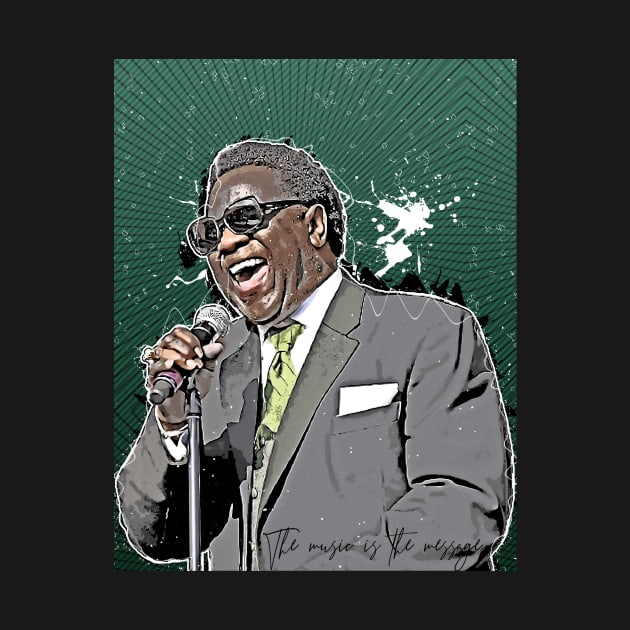 Al Green - The music is the message - Jazz Legends - Design by Great-Peoples