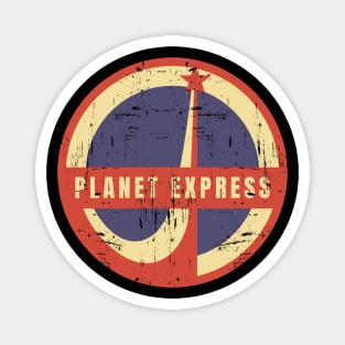 Retro Planet Express Magnet