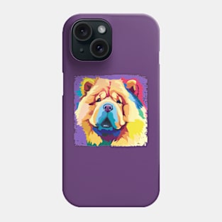 Chow Chow Pop Art - Dog Lover Gifts Phone Case