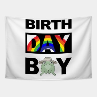 Birth Day Boy Tapestry