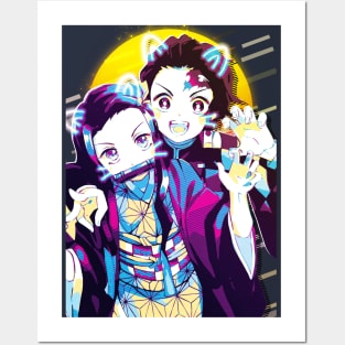 Tanjiro and Nezuko Kamado (Demon Slayer) Watercolor Art Print – Collector's  Outpost