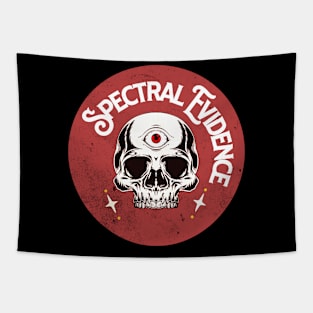 Spectral Evidence Skull Tapestry