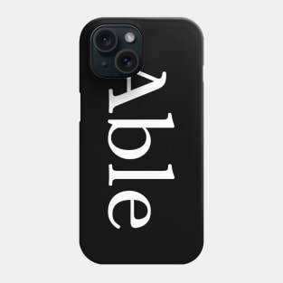 Able Phone Case