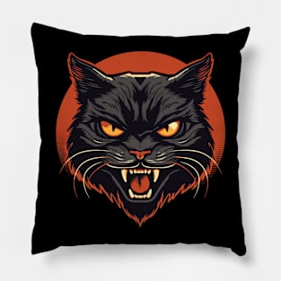 Black Cat I Pillow