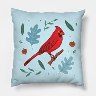 Winter Cardinal Pillow