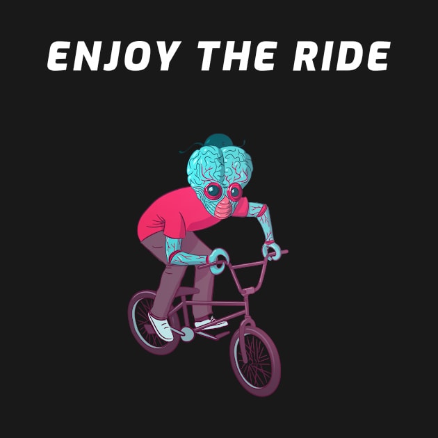 Enjoy The Ride - BMX Freestyle by Rachel Garcia Designs