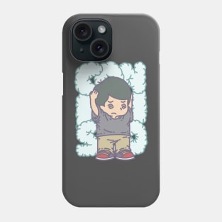 Feel Confused emoticon Phone Case