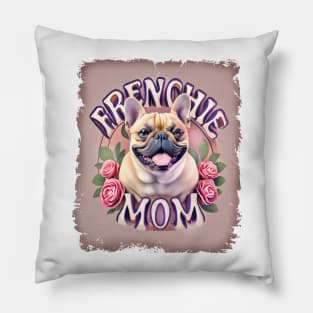 Frenchie Mom French Bulldog Pillow