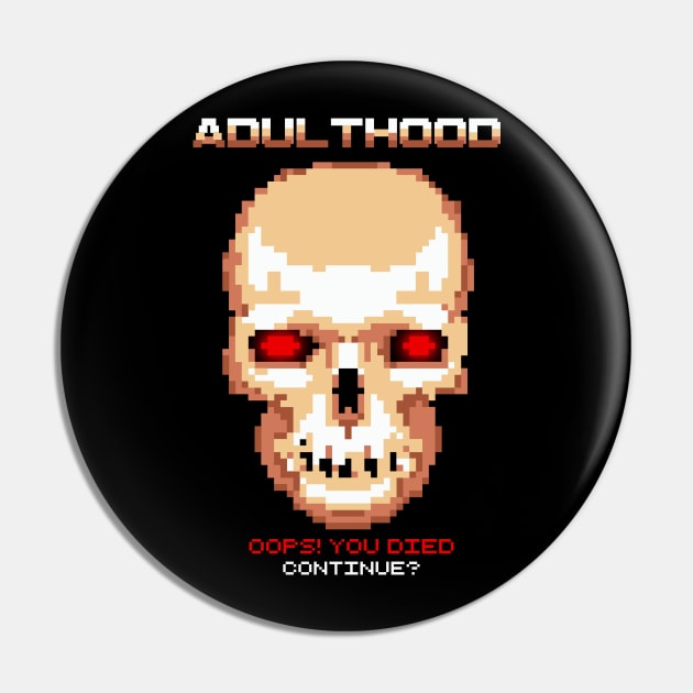 Adulthood Pin by Eoli Studio