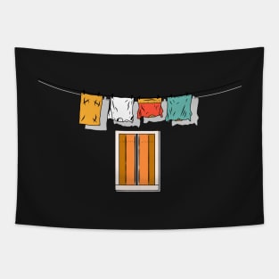 Laundry Tapestry