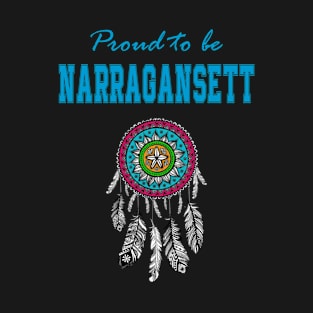 Native American Narragansett Dreamcatcher 42 T-Shirt